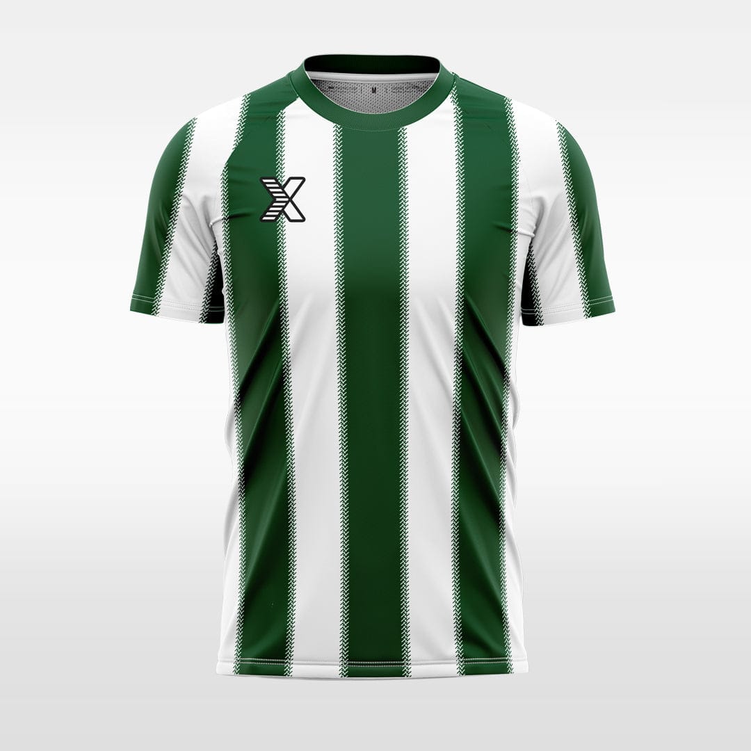 XTeamwear green / S Three-color ribbon - Custom Design Soccer Jersey for Men Sublimation