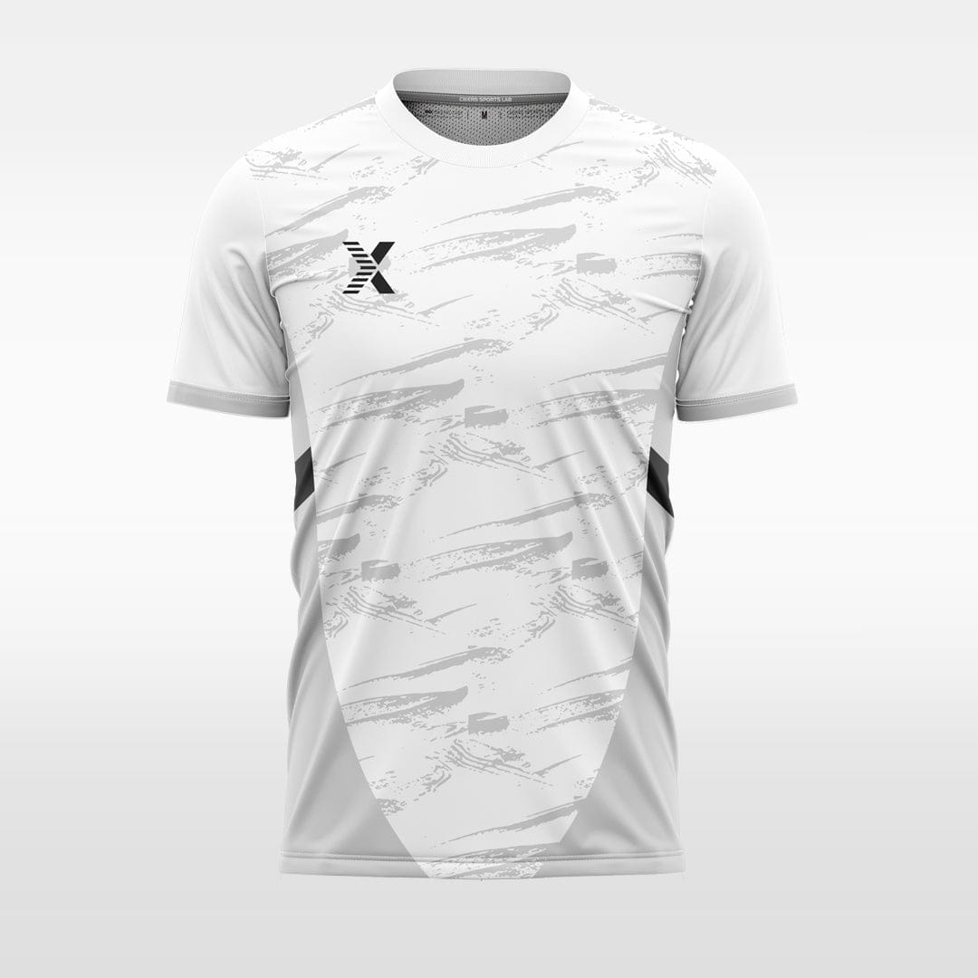 XTeamwear grey / S cursive style - Custom Design Soccer Jersey for Men Sublimation