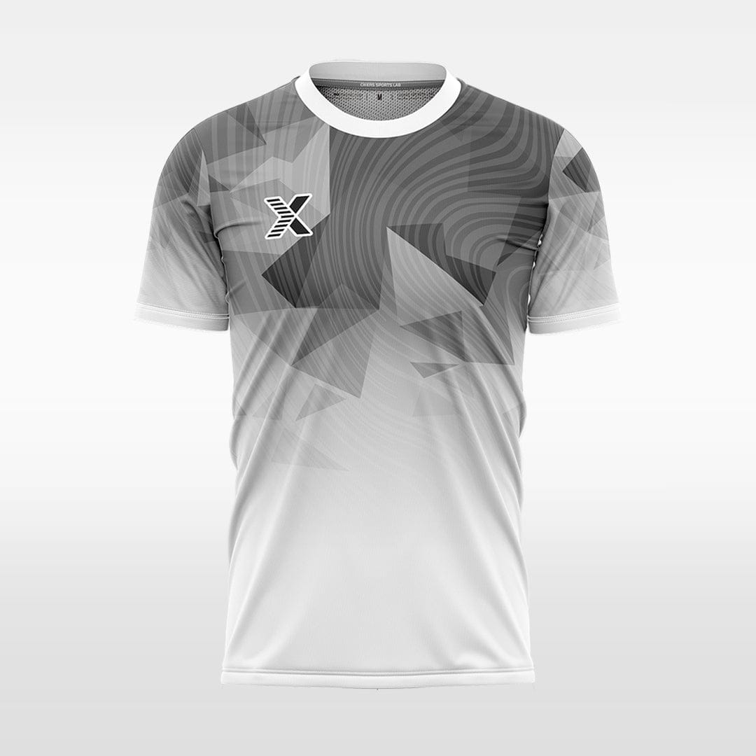 XTeamwear grey / S Geometric Gradient - Custom Design Soccer Jersey for Men Sublimation
