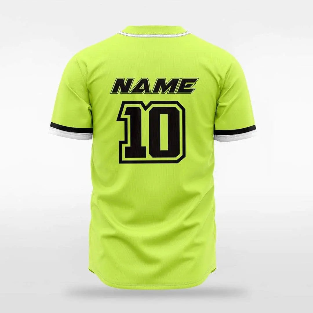 XTeamwear Hip Colors - Customized Men's Sublimated Button Down Baseball Jersey