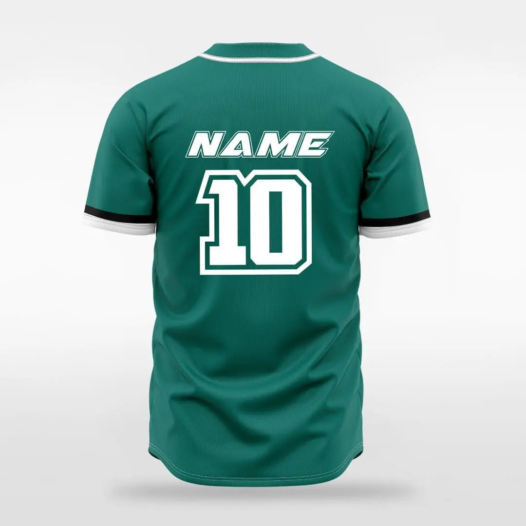 XTeamwear Hip Colors - Customized Men's Sublimated Button Down Baseball Jersey