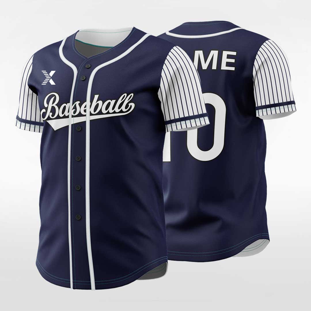 XTeamwear Inherit - Customized Men's Sublimated Button Down Baseball Jersey