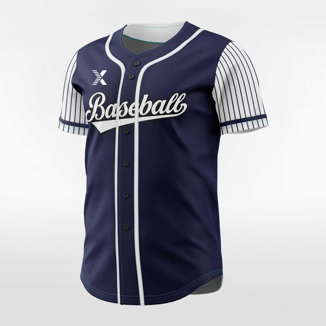 XTeamwear Inherit - Customized Men's Sublimated Button Down Baseball Jersey