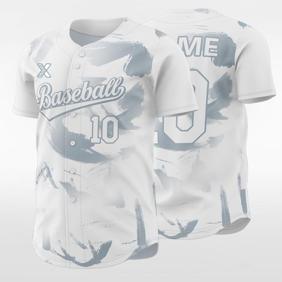 XTeamwear Ink - Customized Men's Sublimated Button Down Baseball Jersey