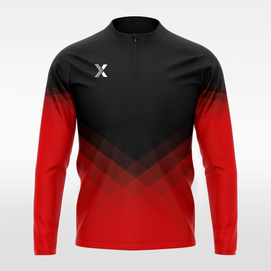 XTeamwear Jackets Continent - Customized Men's Sublimated 1/4 Zip Jacket