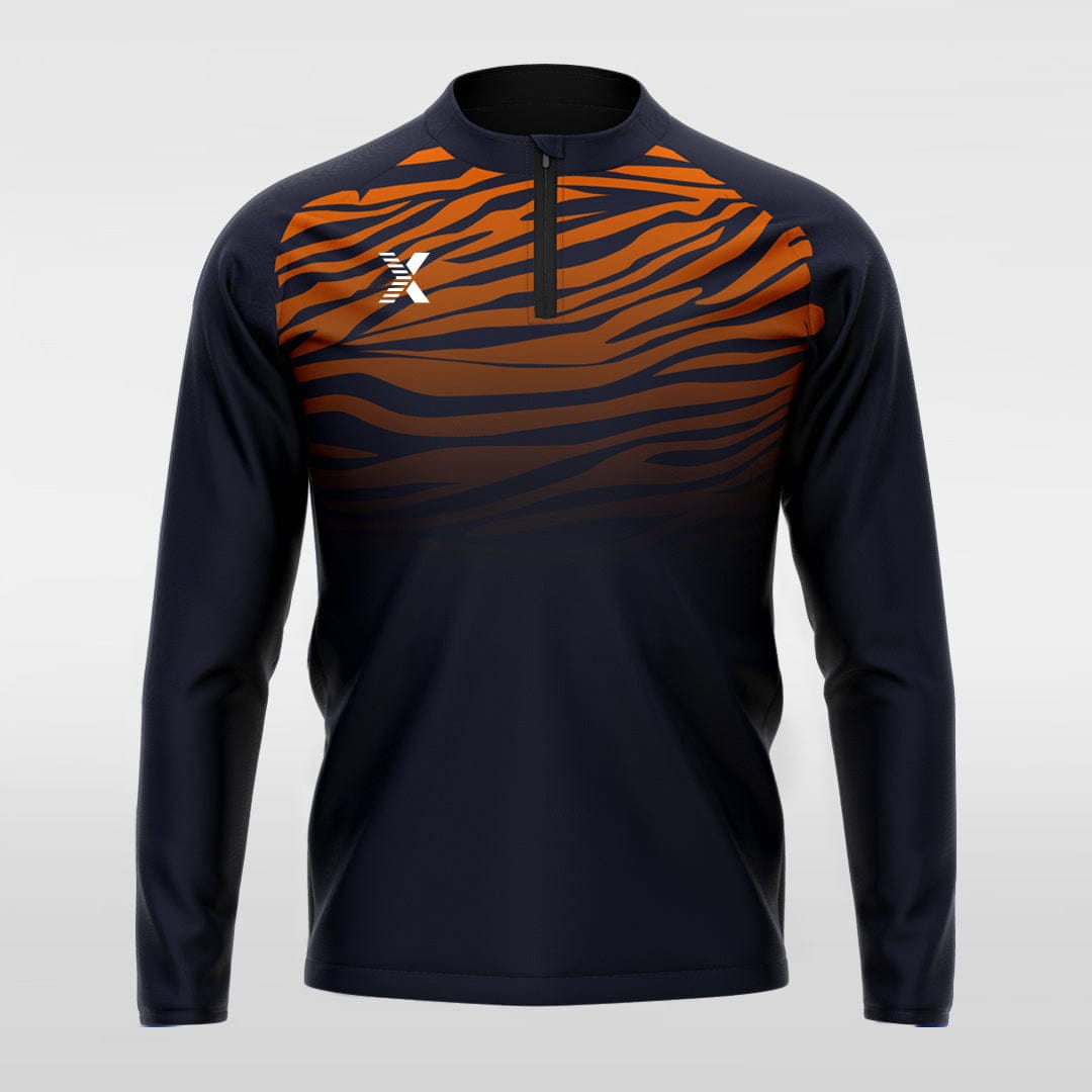 XTeamwear Jackets Zebra - Customized Men's Sublimated 1/4 Zip Jacket
