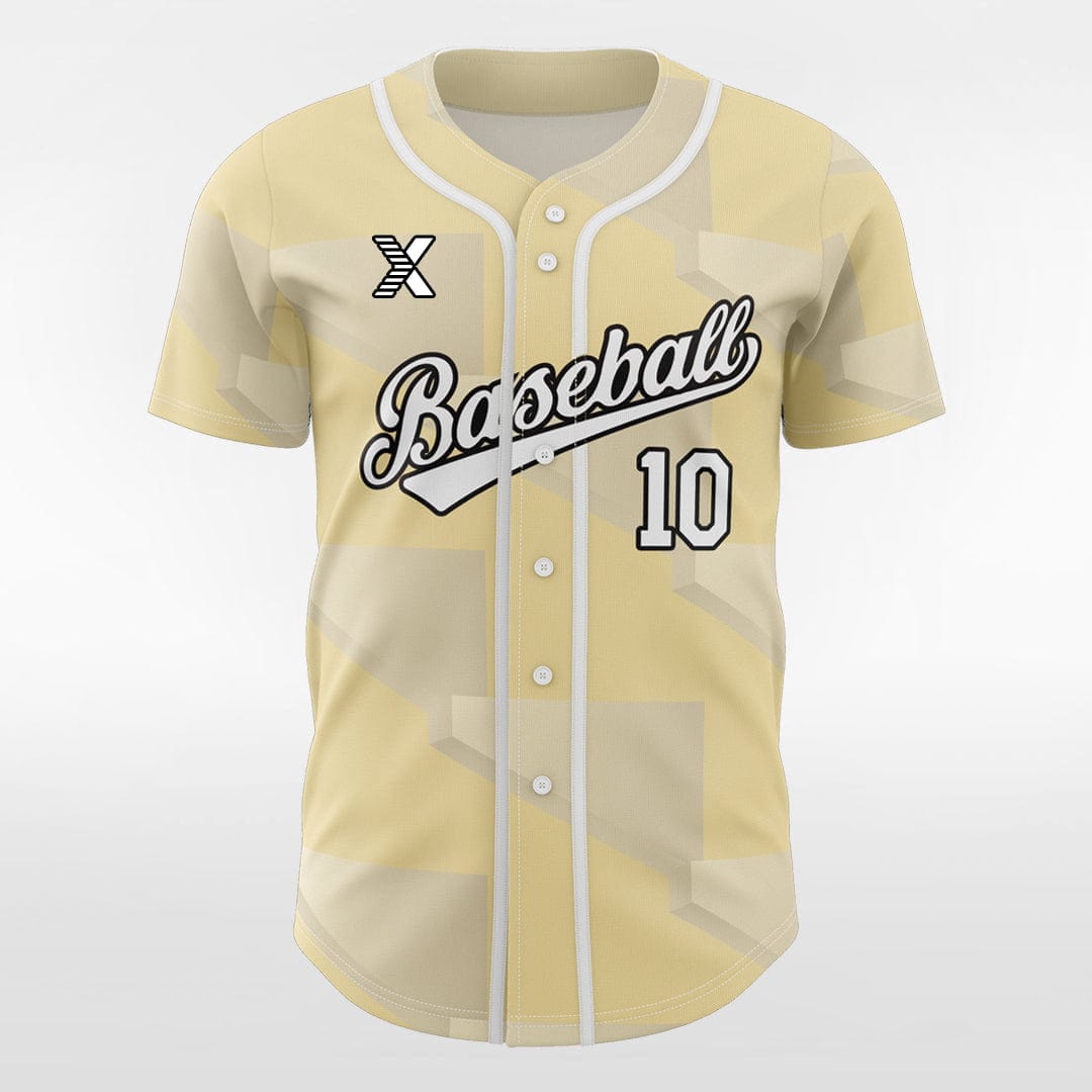 XTeamwear Ladder - Customized Men's Sublimated Button Down Baseball Jersey