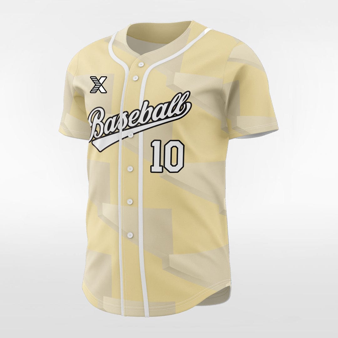 XTeamwear Ladder - Customized Men's Sublimated Button Down Baseball Jersey