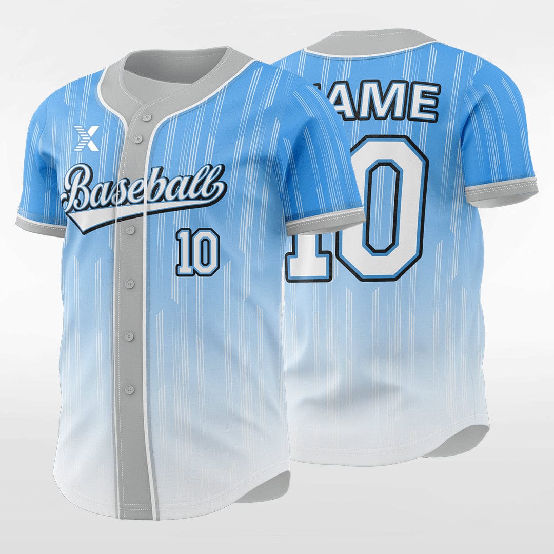 XTeamwear Laputa - Customized Men's Sublimated Button Down Baseball Jersey