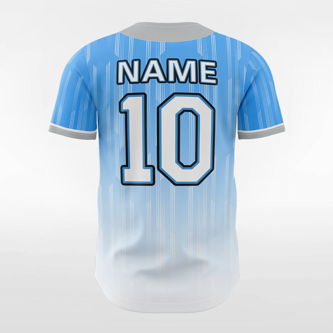 XTeamwear Laputa - Customized Men's Sublimated Button Down Baseball Jersey