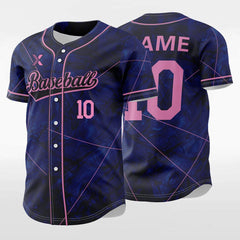 XTeamwear Laser - Customized Men's Sublimated Button Down Baseball Jersey