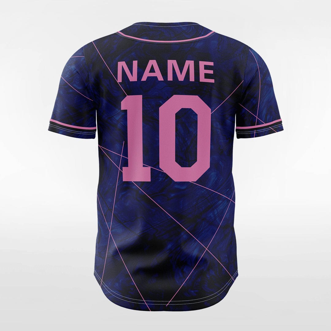XTeamwear Laser - Customized Men's Sublimated Button Down Baseball Jersey
