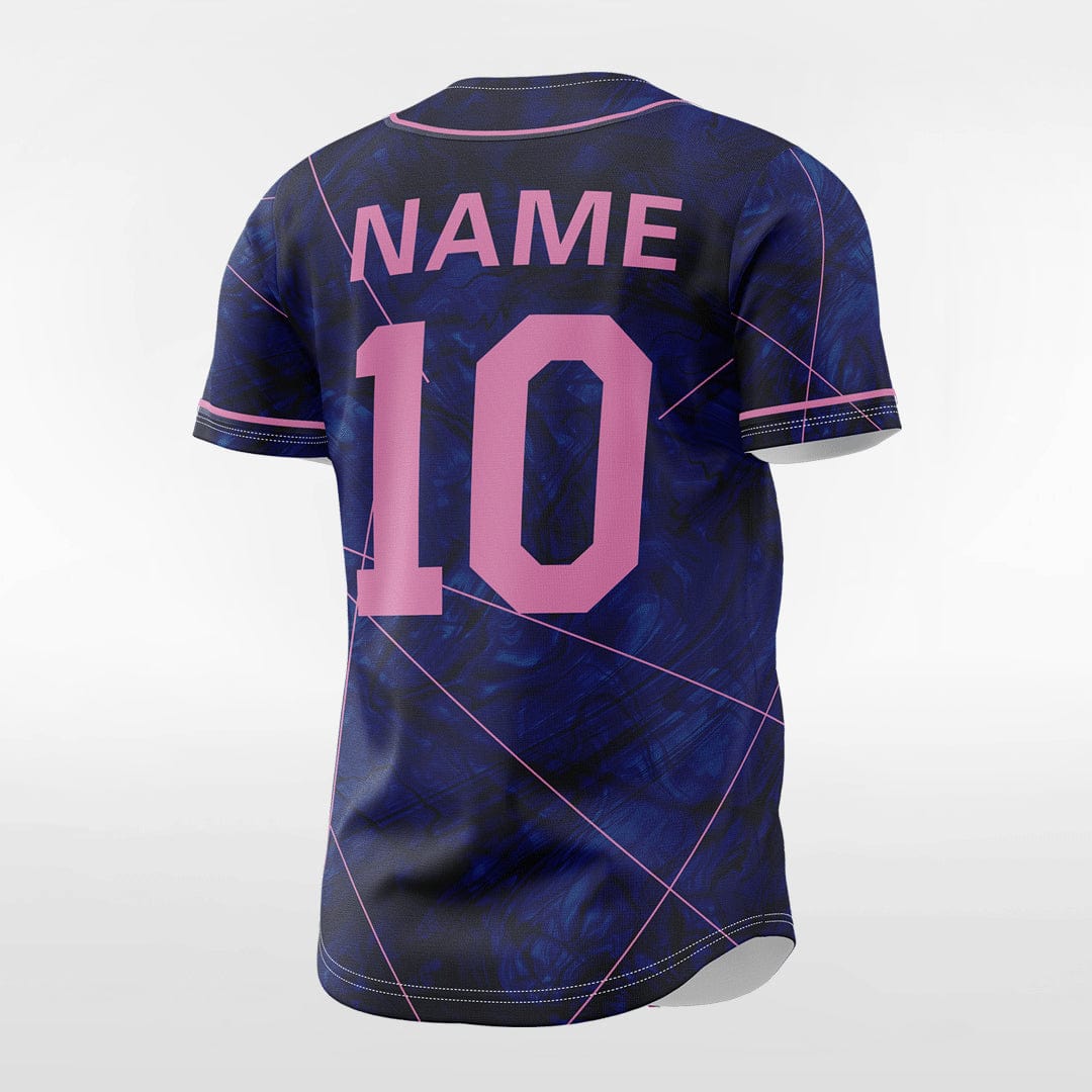XTeamwear Laser - Customized Men's Sublimated Button Down Baseball Jersey