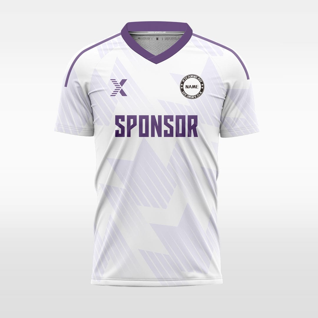 XTeamwear Light-colored geometric gradient - Custom Design Soccer Jersey for Men Sublimation