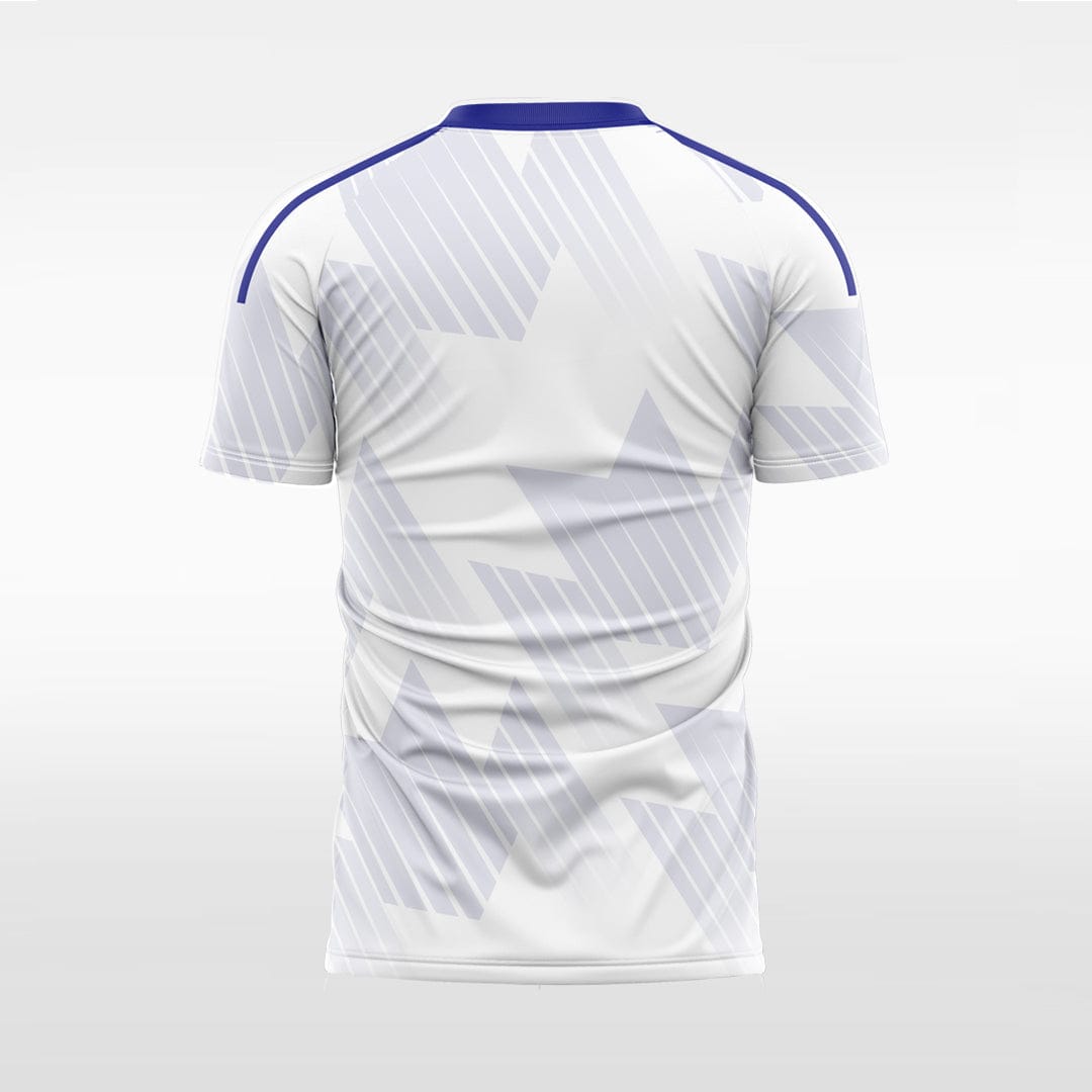 XTeamwear Light-colored geometric gradient - Custom Design Soccer Jersey for Men Sublimation