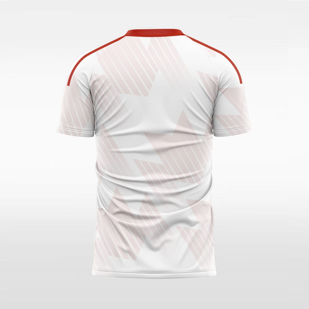 XTeamwear Light-colored geometric gradient - Custom Design Soccer Jersey for Men Sublimation