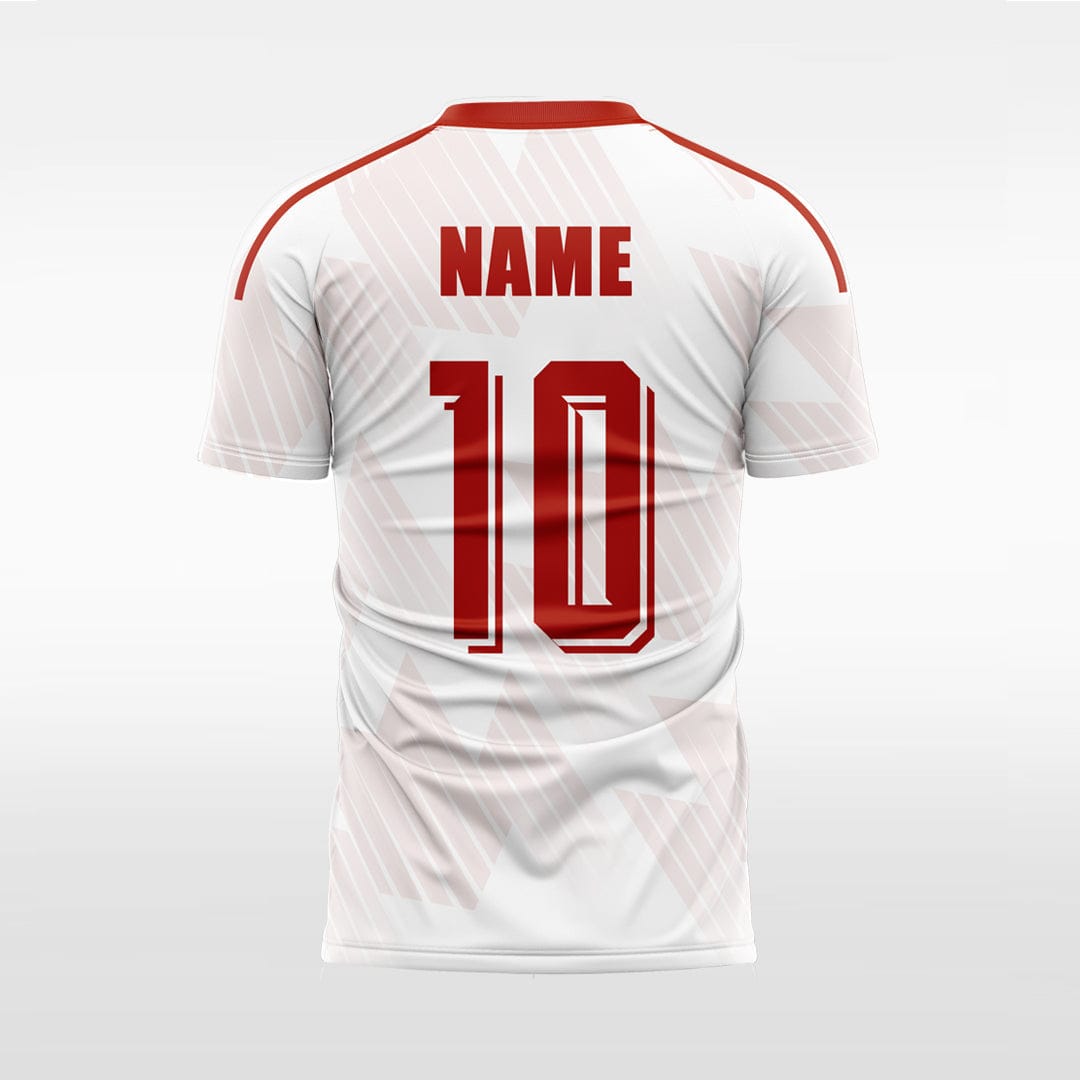 XTeamwear Light-colored geometric gradient - Custom Design Soccer Jersey for Men Sublimation