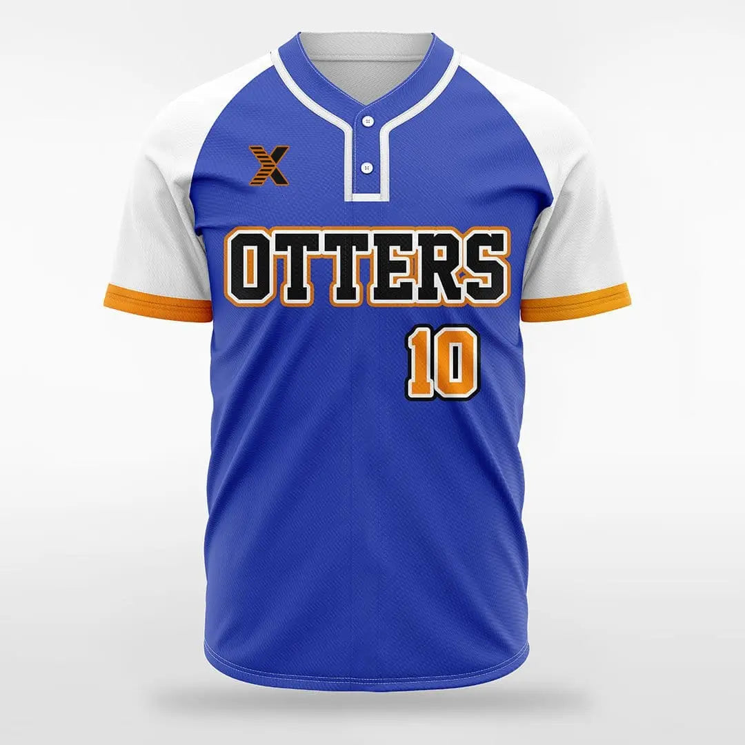 XTeamwear Magician - Customized Men's Sublimated 2-Button Baseball Jersey