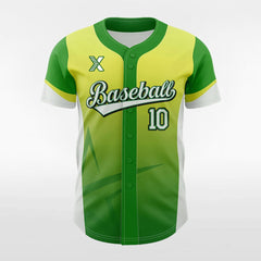 XTeamwear Melon - Customized Men's Sublimated Button Down Baseball Jersey