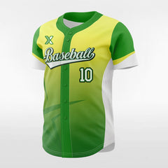 XTeamwear Melon - Customized Men's Sublimated Button Down Baseball Jersey