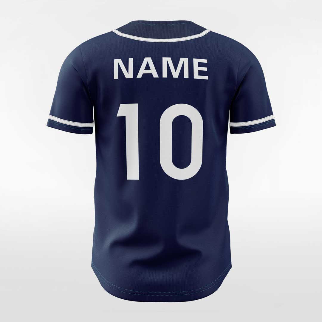 XTeamwear Mercury - Customized Men's Sublimated Button Down Baseball Jersey