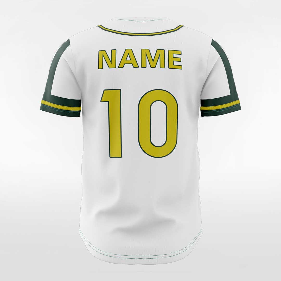 XTeamwear Moss - Customized Men's Sublimated Button Down Baseball Jersey