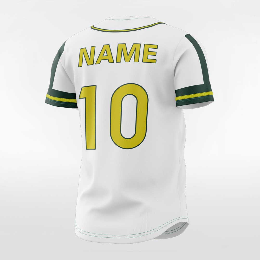 XTeamwear Moss - Customized Men's Sublimated Button Down Baseball Jersey