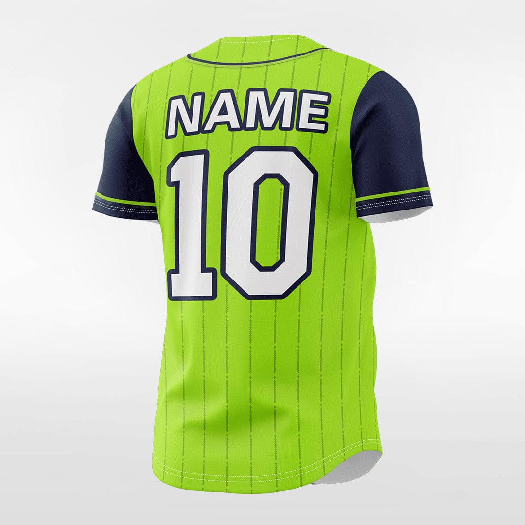 XTeamwear Nature - Customized Men's Sublimated Button Down Baseball Jersey
