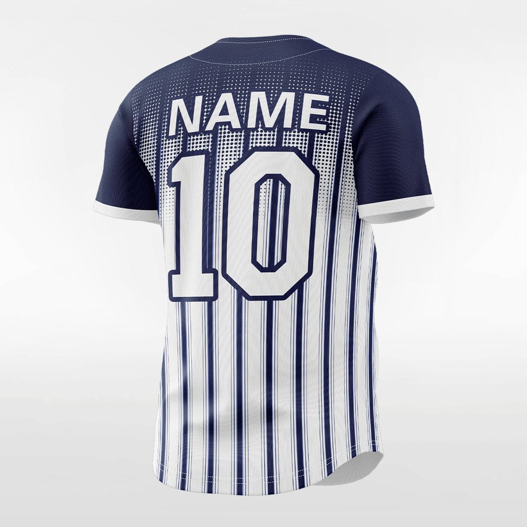 XTeamwear Noise - Customized Men's Sublimated Button Down Baseball Jersey