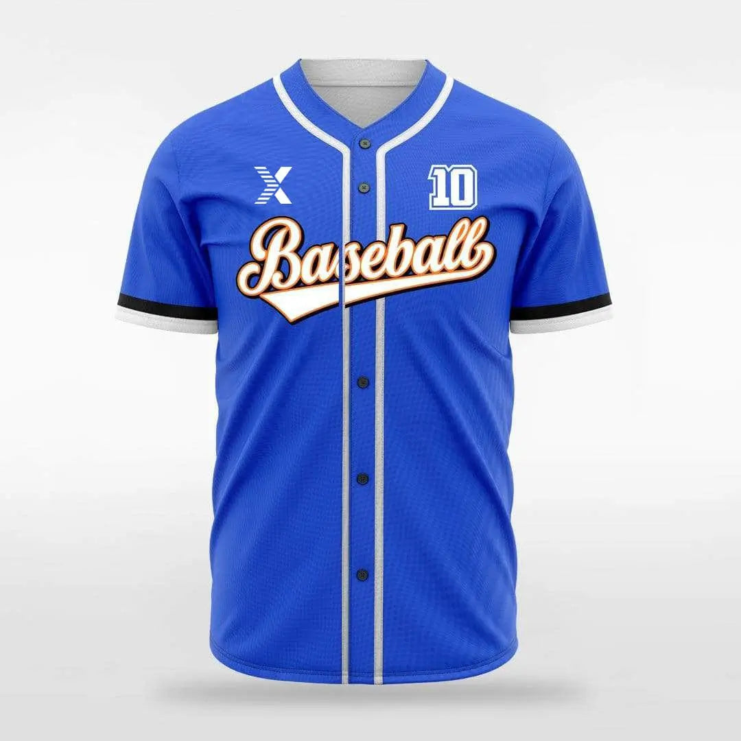 XTeamwear Nostalgia - Customized Men's Sublimated Button Down Baseball Jersey