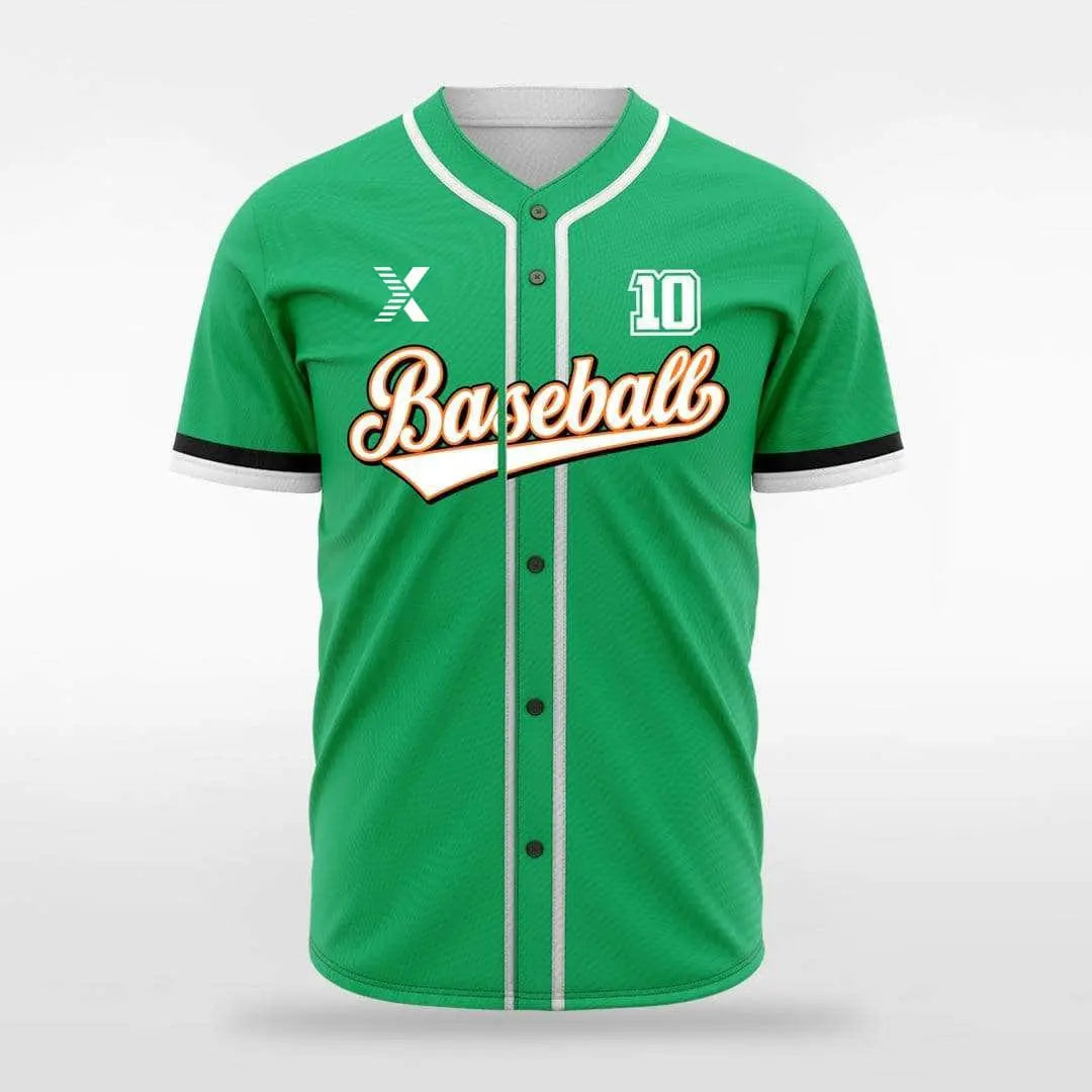 XTeamwear Nostalgia - Customized Men's Sublimated Button Down Baseball Jersey