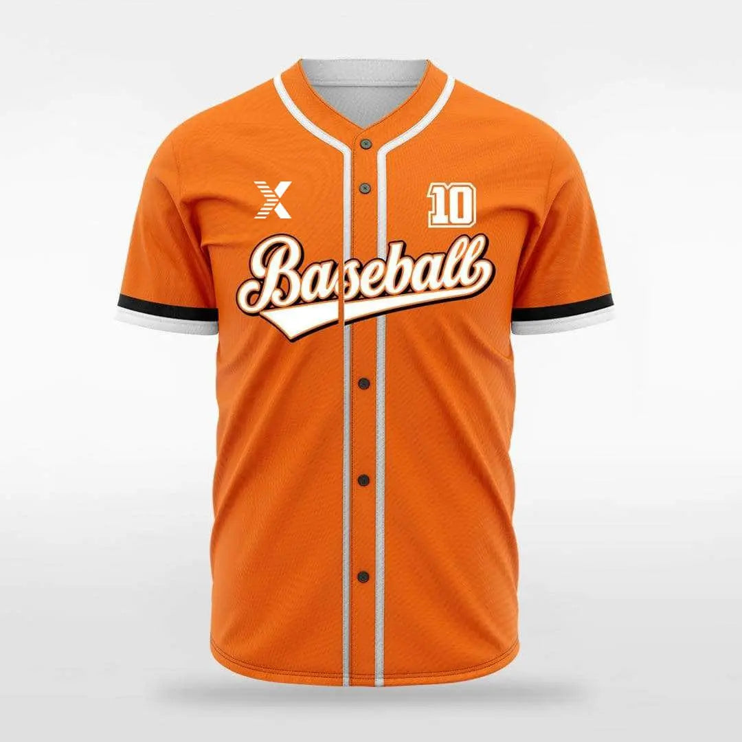 XTeamwear Nostalgia - Customized Men's Sublimated Button Down Baseball Jersey
