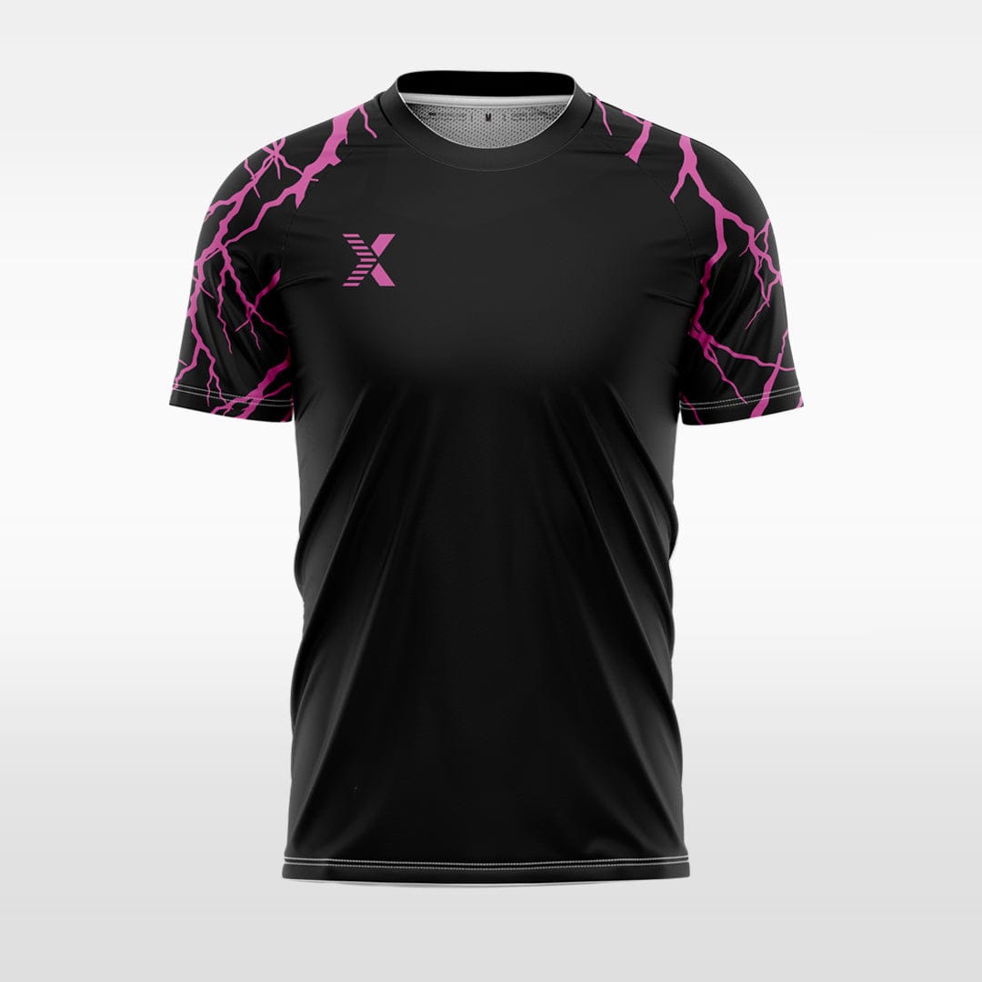 XTeamwear pink / S Blood Power - Custom Design Soccer Jersey for Men Sublimation