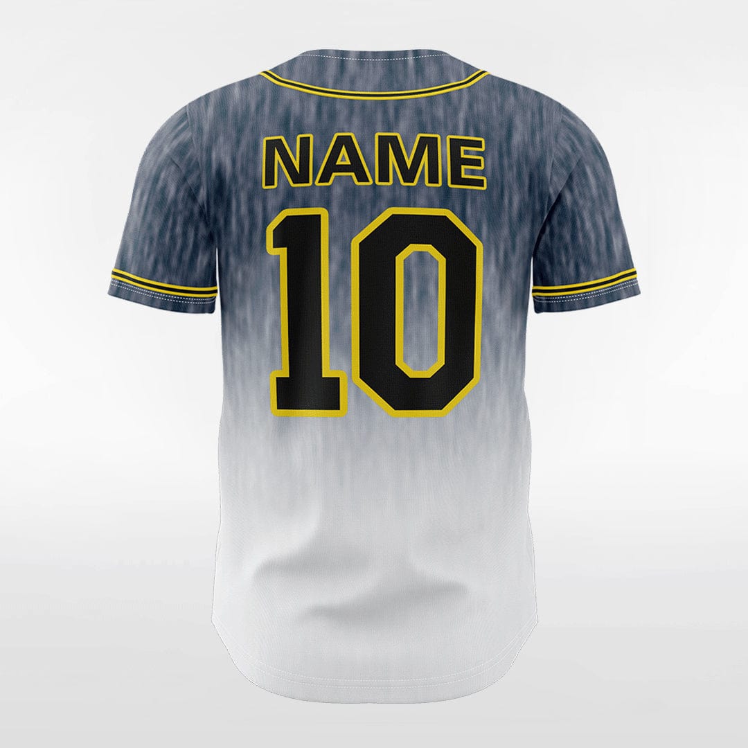 XTeamwear Precipitate 2 - Customized Men's Sublimated Button Down Baseball Jersey
