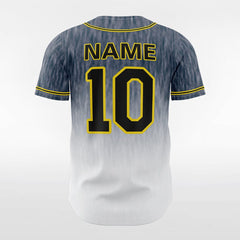 XTeamwear Precipitate 2 - Customized Men's Sublimated Button Down Baseball Jersey