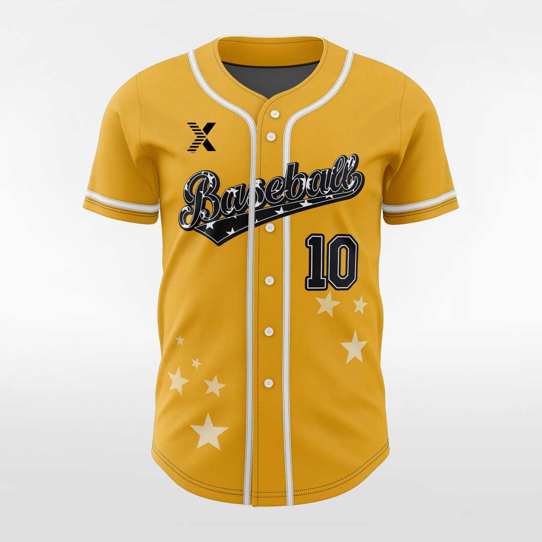 XTeamwear Red Dwarf - Customized Men's Sublimated Button Down Baseball Jersey