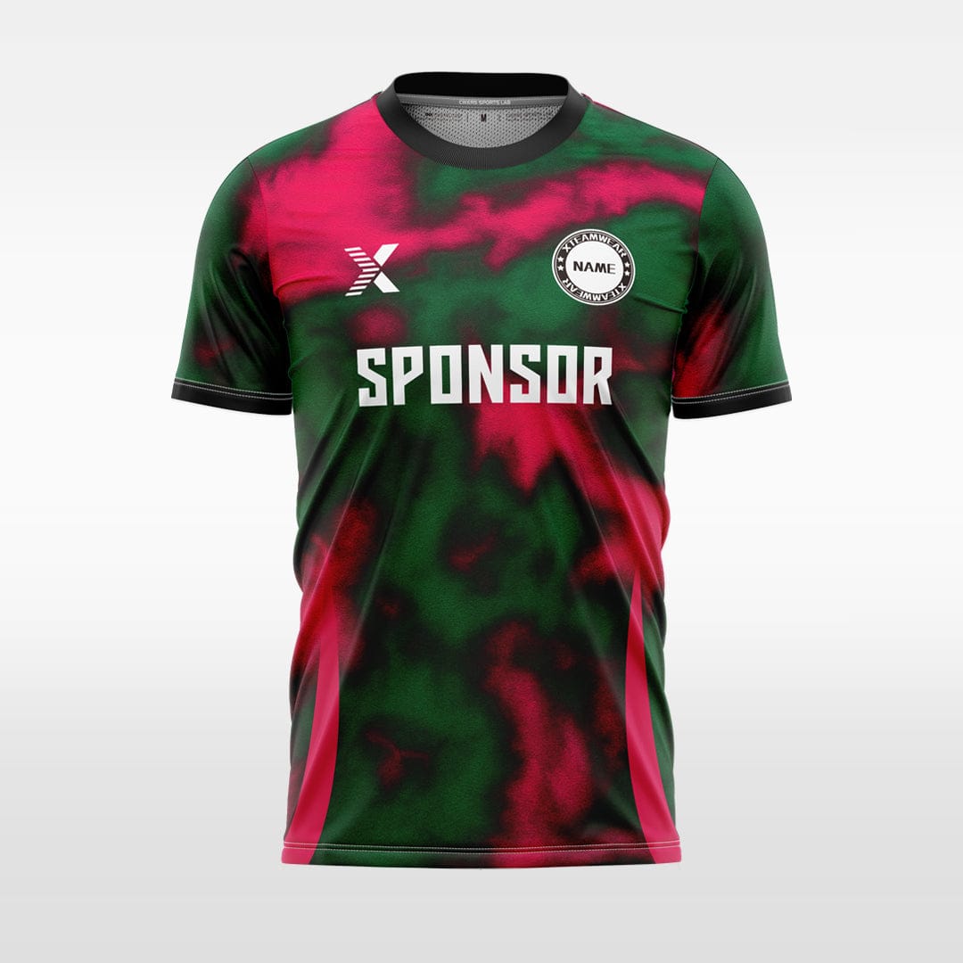 XTeamwear Red / S Abstract color palette - Custom Design Soccer Jersey for Men Sublimation