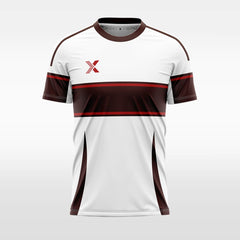 XTeamwear red / S Double horizontal stripes - Custom Design Soccer Jersey for Men Sublimation
