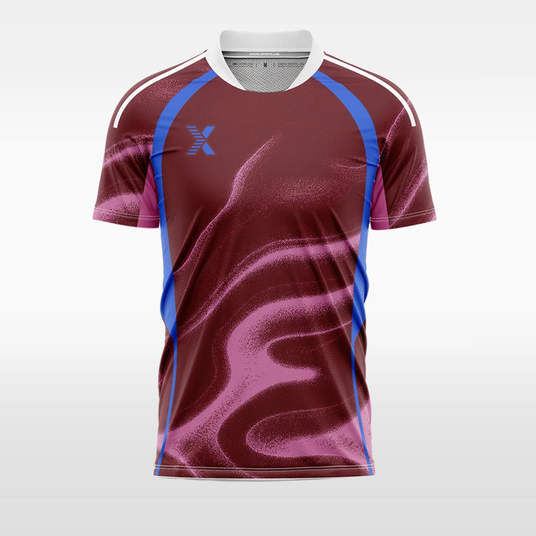 XTeamwear red / S invisible - Custom Design Soccer Jersey for Men Sublimation