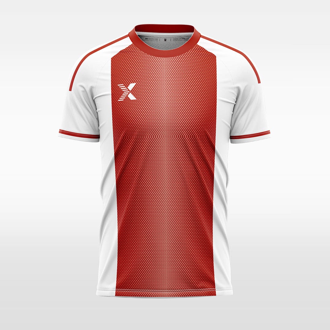 XTeamwear red / S Latte art particles - Custom Design Soccer Jersey for Men Sublimation