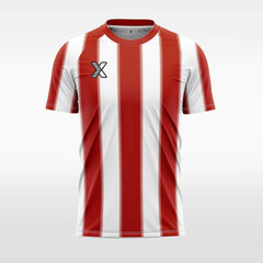 XTeamwear red / S Three-color ribbon - Custom Design Soccer Jersey for Men Sublimation