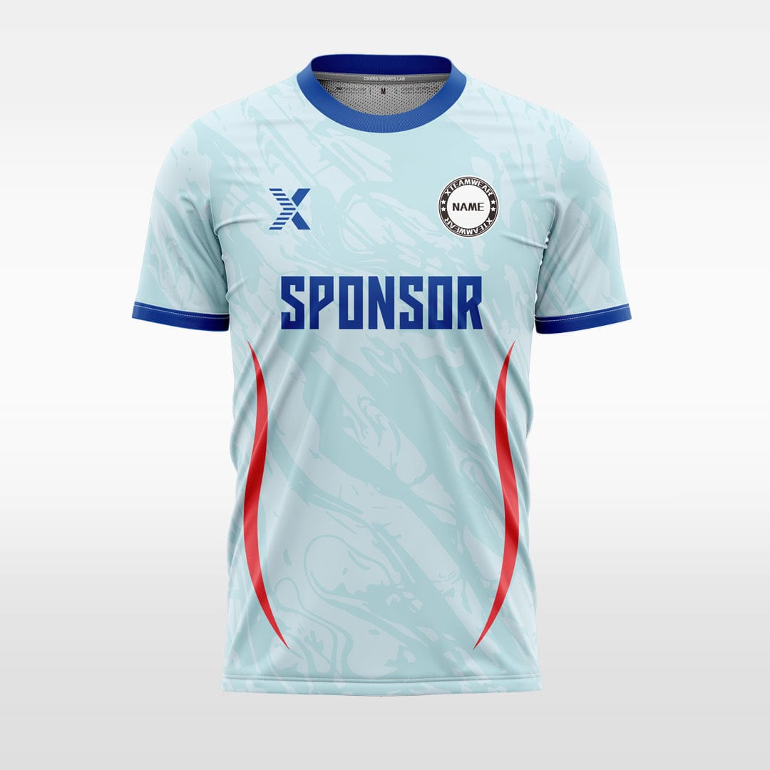XTeamwear Ripples - Custom Design Soccer Jersey for Men Sublimation