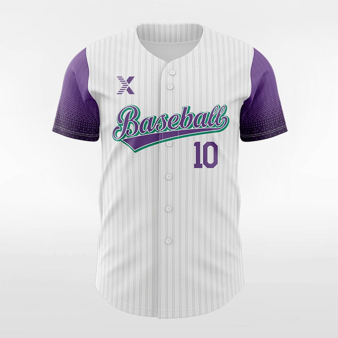 XTeamwear Secret Wonderland - Customized Men's Sublimated Button Down Baseball Jersey