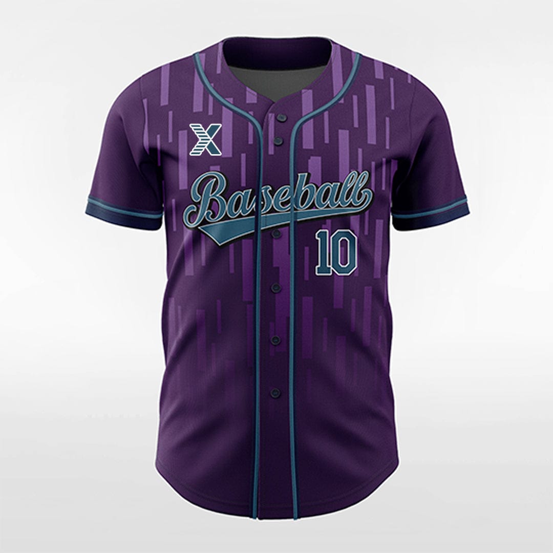 XTeamwear Serpent - Customized Men's Sublimated Button Down Baseball Jersey