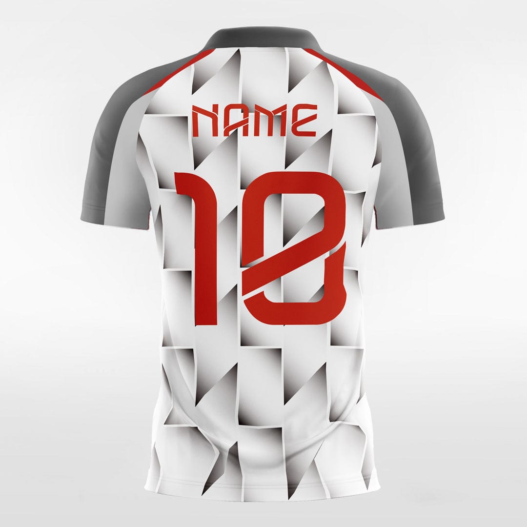 XTeamwear Soccer Jersey 3D Graphic - Women Custom Soccer Jerseys Design Grey