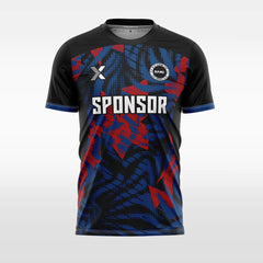 XTeamwear Soccer Jersey blue / S Custom Soccer Jersey – Shattered Geometric Print & Modern Fit