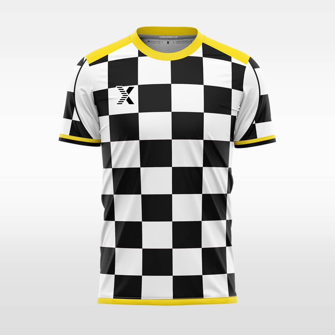 XTeamwear Soccer Jersey Checkerboard- Custom Soccer Jersey for Men Sublimation
