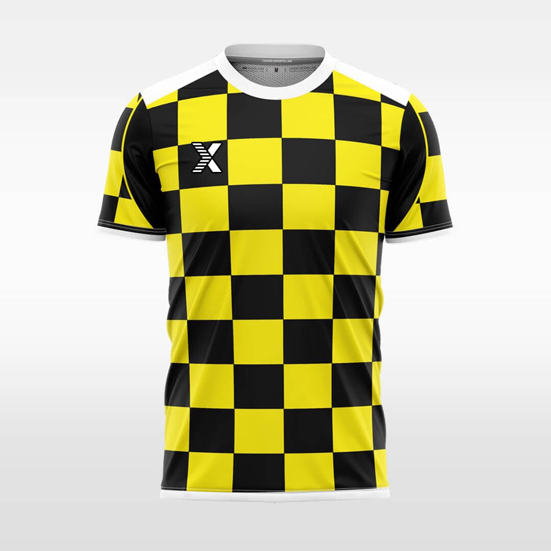 XTeamwear Soccer Jersey Checkerboard- Custom Soccer Jersey for Men Sublimation