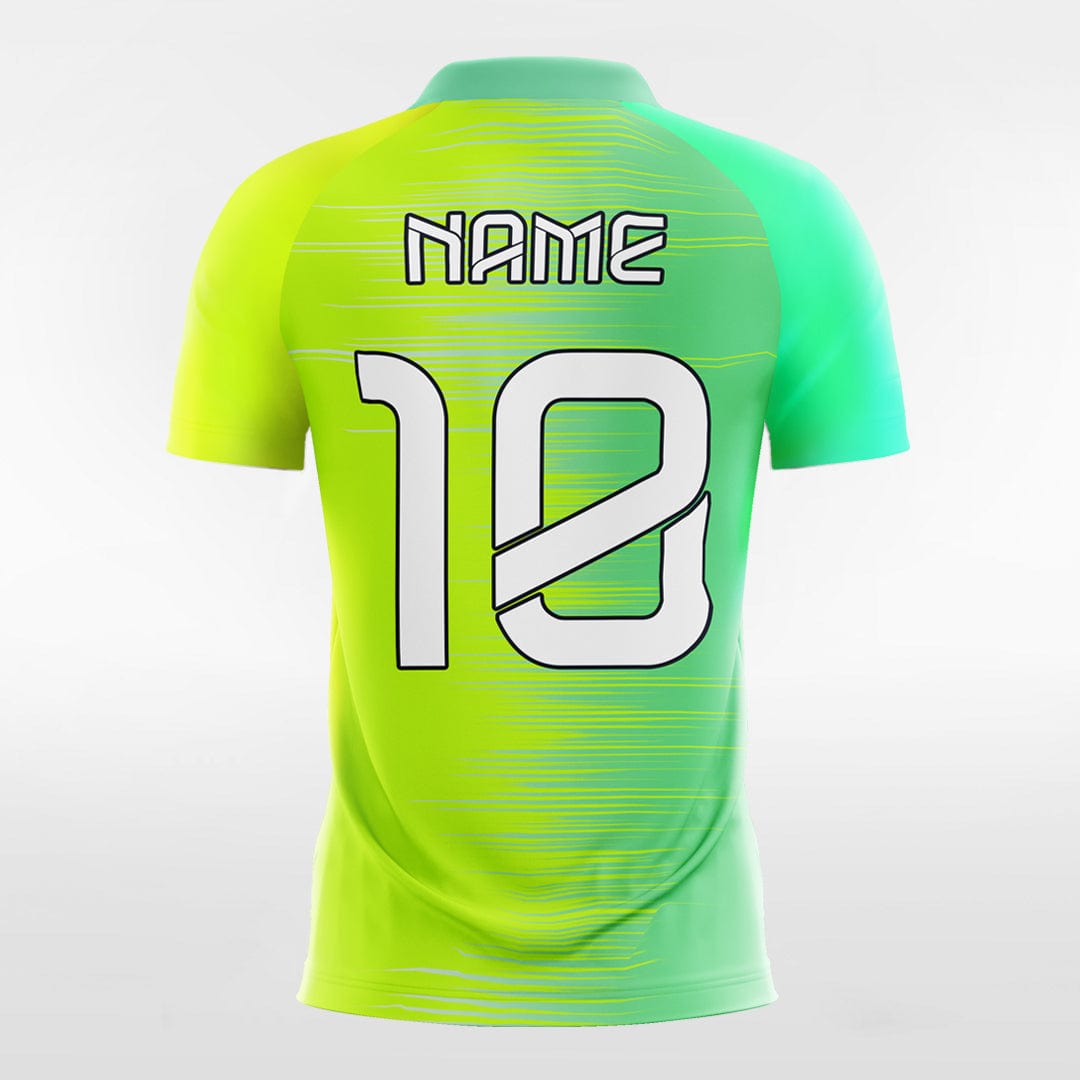 XTeamwear Soccer Jersey Classic Gradient - Women Custom Soccer Jerseys Design Pinstripe