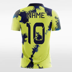 XTeamwear Soccer Jersey Classic Marble - Custom Kids Soccer Jerseys Design Yellow